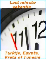 Last minute vakantie